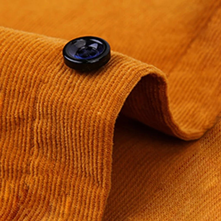 Men's Corduroy Button-Down Shirt