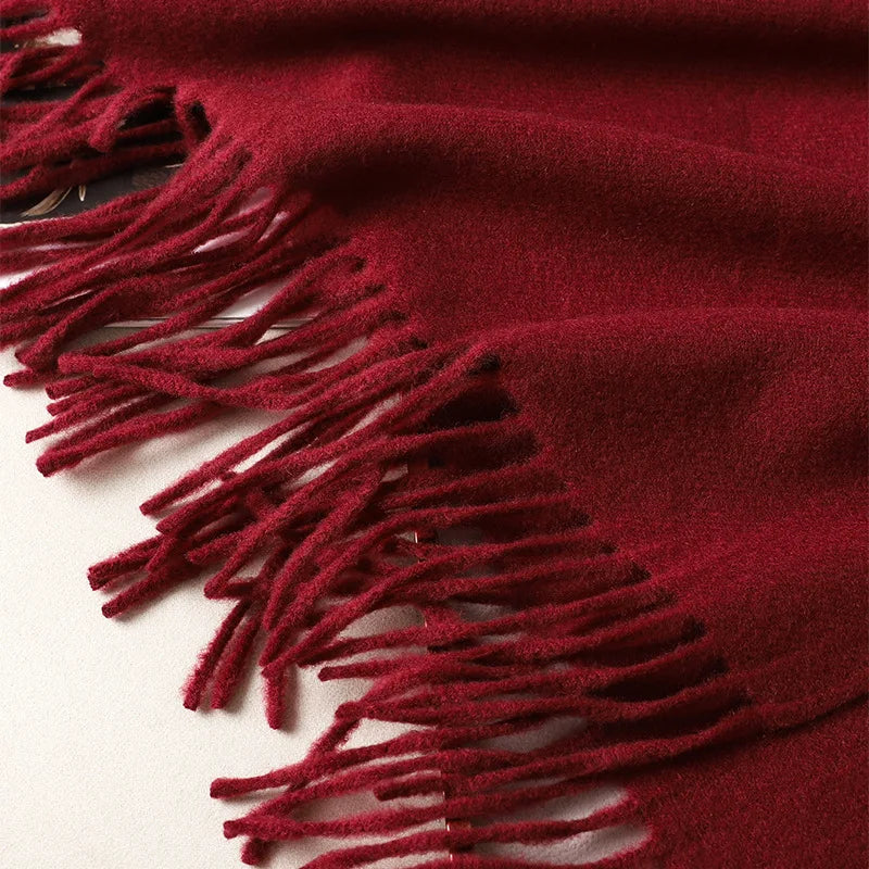 Soft Solid Winter Scarf
